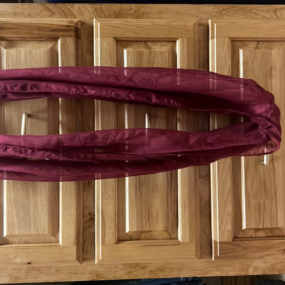 not sure where it’s from, maroon, used